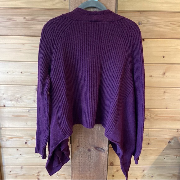 American Eagle Magenta Open Cardigan w/ Pockets M - Picture 5 of 5